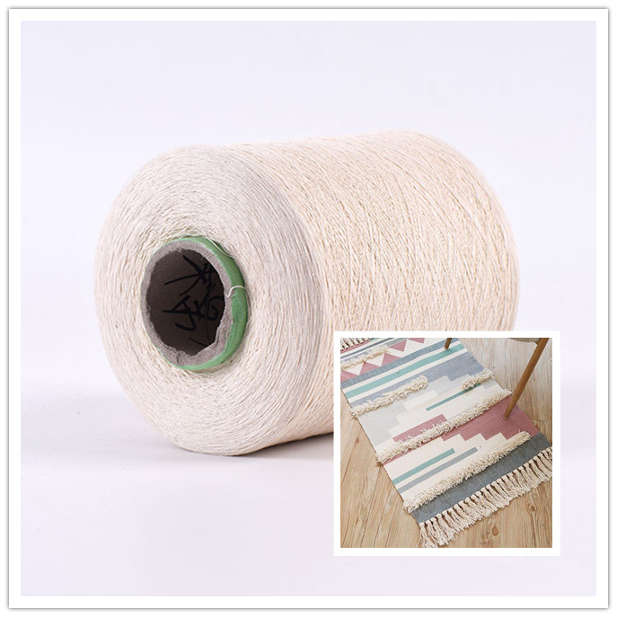 Raw White Open End Spinning Regenerated Cotton Yarn for Rug Carpet