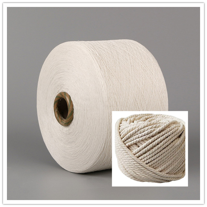 Optical White 8s/12s/16s Regenerated Cotton Blend Yarn for Making Rope