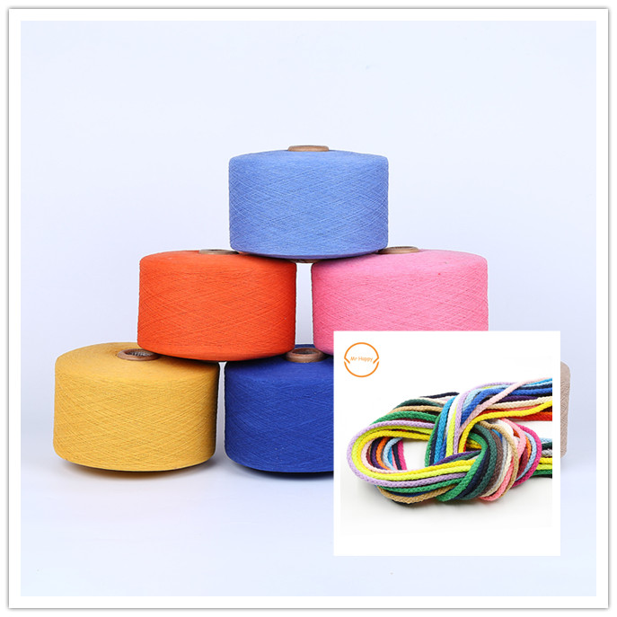 Open End Recycled/Regenerated Cotton Blend Yarn for Making Rope