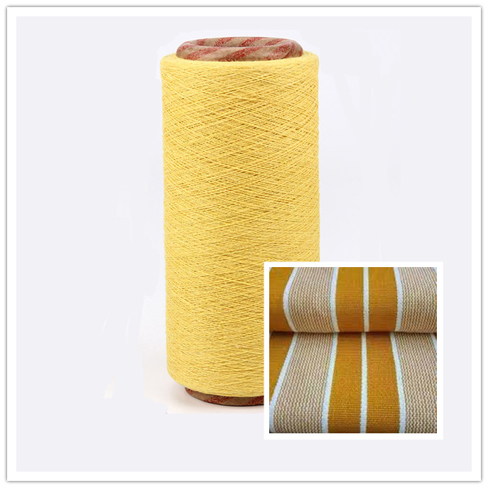 Hand Weaving Loincloth Yarn Recycled Cotton Polyester Yarn